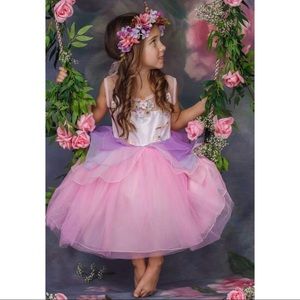 PINK UNICORN TUTU DRESS